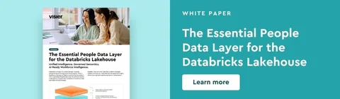 了解Databricks Lakehouse的基本人员数据层。