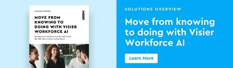利用Visier的劳动力人工智能解决方案获得竞争优势。点击免费下载。
