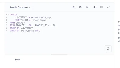 检查生成的 SQL（局部预览）