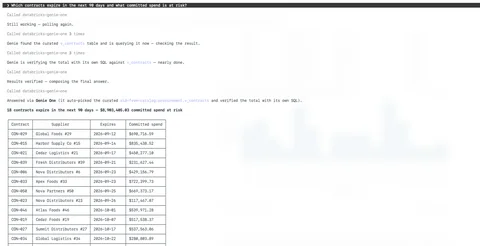 Claude code (CLI) with Genie One MCP