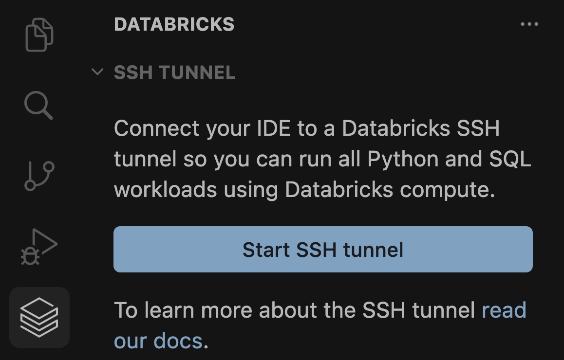启动 SSH 隧道